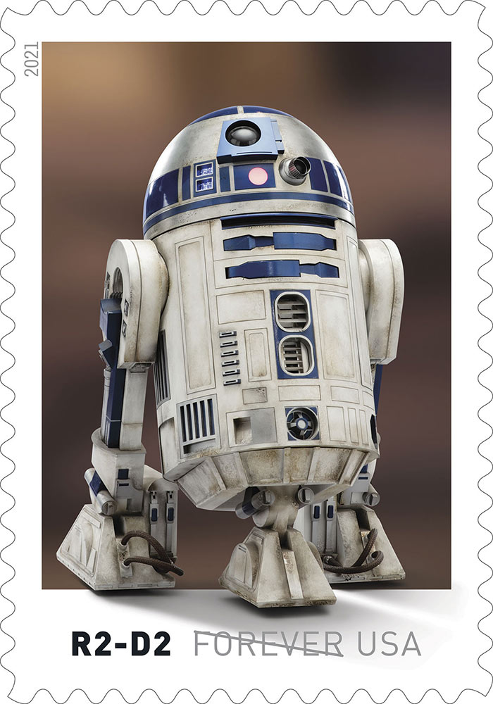 Star Wars Briefmarken droids-r2-d2